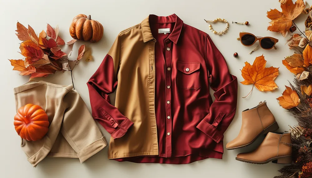 Styling flat lay
