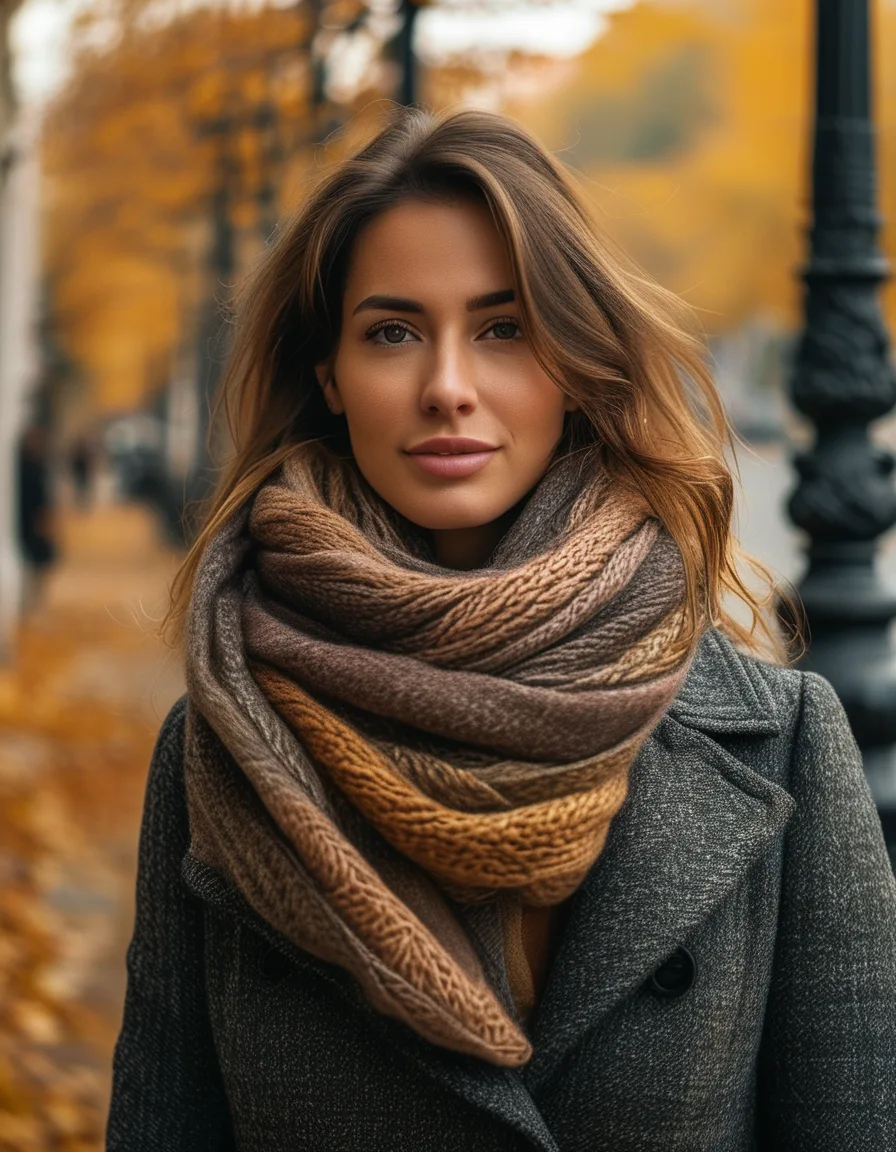 Scarf Season: The Fall Styling Guide From Chunky Wraps to the Belted-Coat Trick